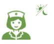Enfermera cuidados integrales Mensual (24Hrs)